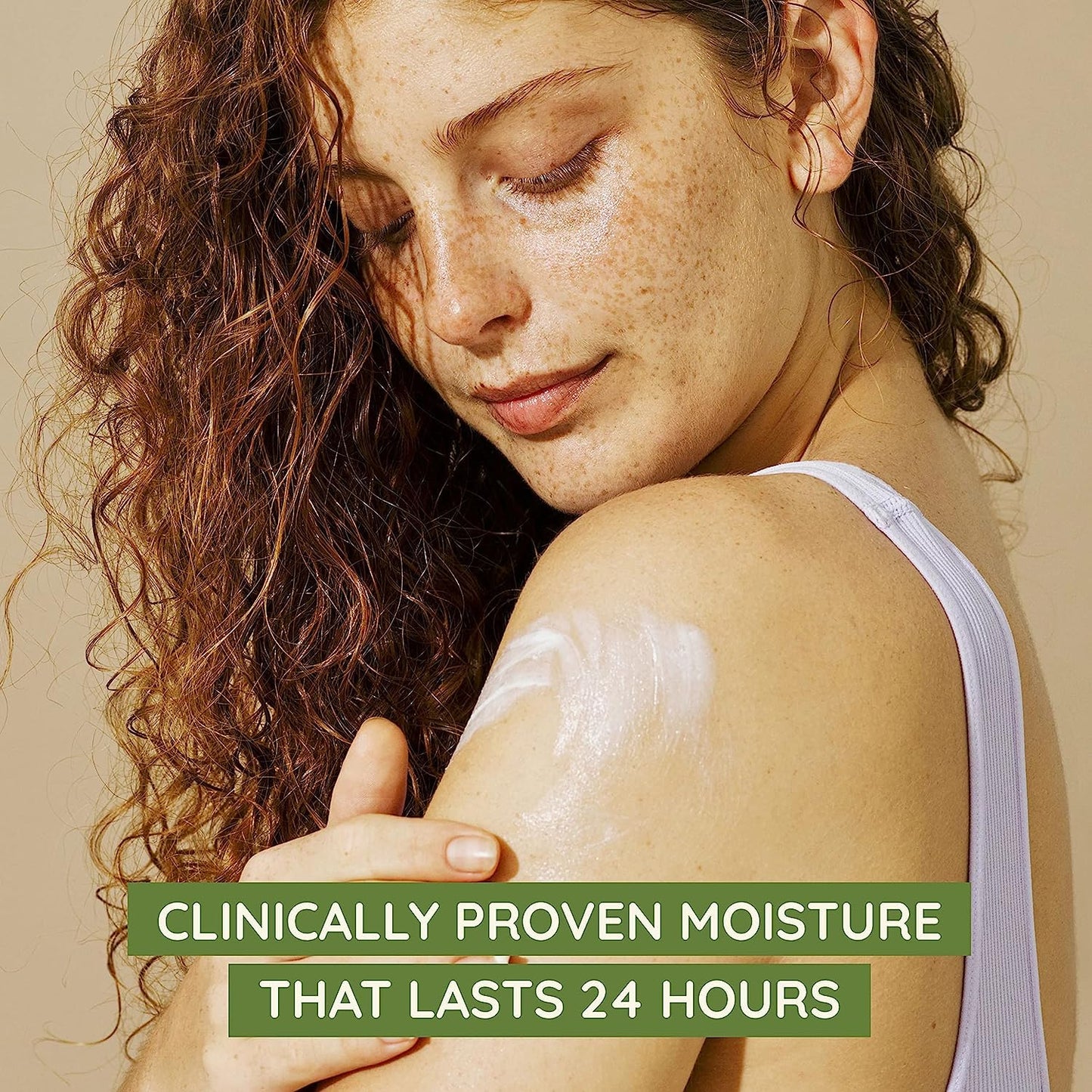 Daily Moisturizing Body Lotion for Dry Skin with Prebiotic Oat, Fragrance & Paraben Free, Non-Greasy, Non-Comedogenic, for Sensitive Skin & 72-Hour Moisturizer 18 Fl Oz