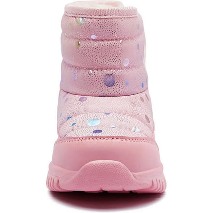 Boys Girls Toddler Snow Boots Waterproof Slip Resistant Outdoor Kids Winter Shoes
