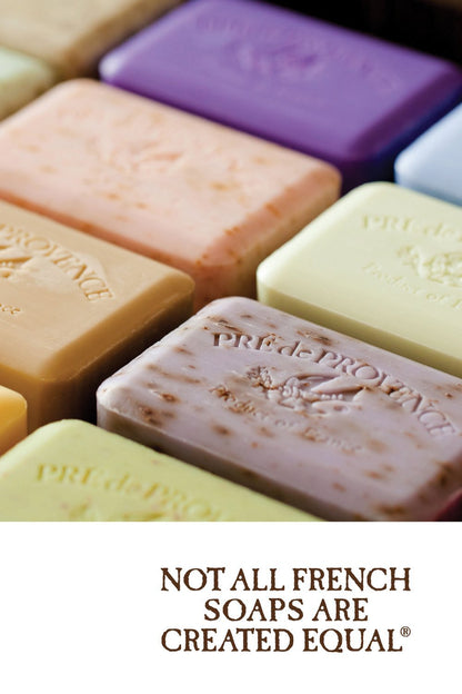Artisanal Soap Bar, Enriched with Organic Shea Butter, Natural French Skincare, Quad Milled for Rich Smooth Lather, 8.8 Ounce, Lemongrass